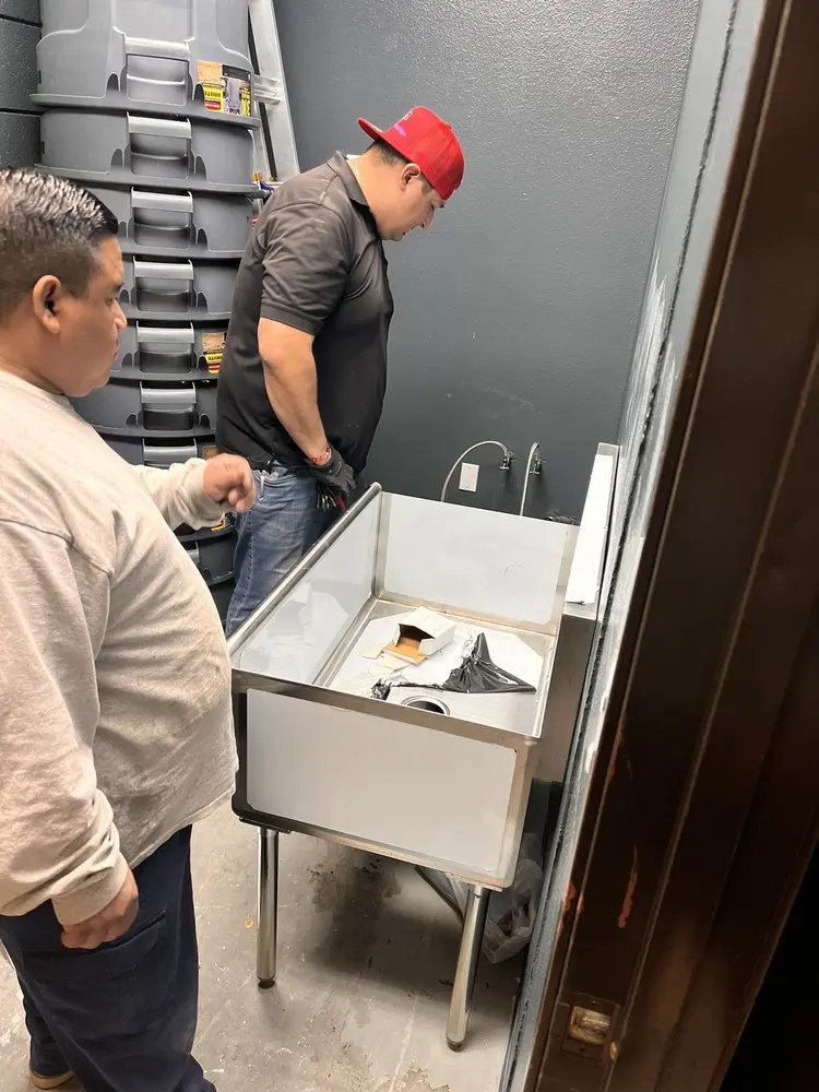 Commercial plumbing and sink installation in Northbrook East